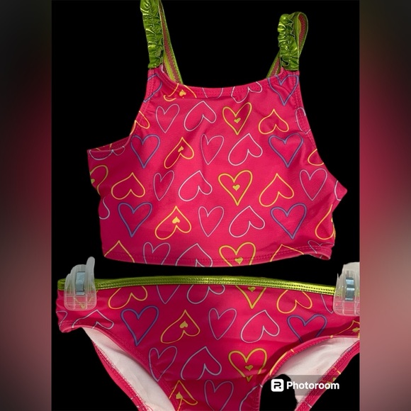 NWT- Extremely Me Girls Tankini - size 10-12 - Picture 1 of 13